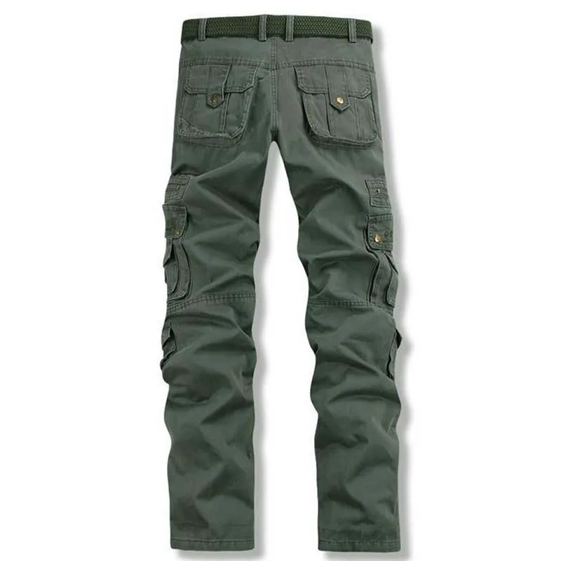 Для мужчин свободные штаны осень-зима Новое поступление Повседневное длинные брюки с карманами Для мужчин для бега, размер s, карманы плюс Размеры