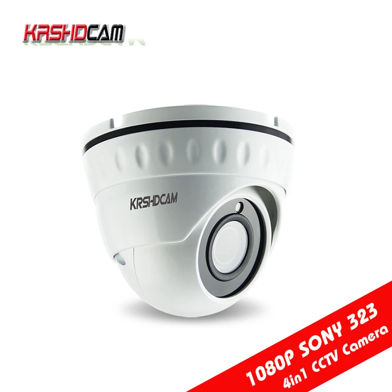 KRSHDCAMHD 1080 P AHD 4 в 1 Камера 2.0MP купол 3,6 мм SONY Крытый АНТИВАНДАЛЬ IP66 видеонаблюдения Ночное видение Камера s де seguranca