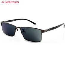 JN IMPRESSION титановая оправа, солнцезащитные фотохромные очки для чтения, мужские очки для пресбиопии с диоптриями 1,25