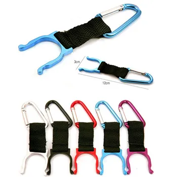 

Water Bottle Carabiner Clip Bottle Holder Buckle Drinkware Handle Camping Snap Hook Clip-on for Outdoor Sport