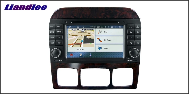 Liandlee Car Multimedia Player NAVI For Mercedes Benz S W220 1998~2005 Touch Screen System Radio TV DVD Stereo GPS Navigation 11