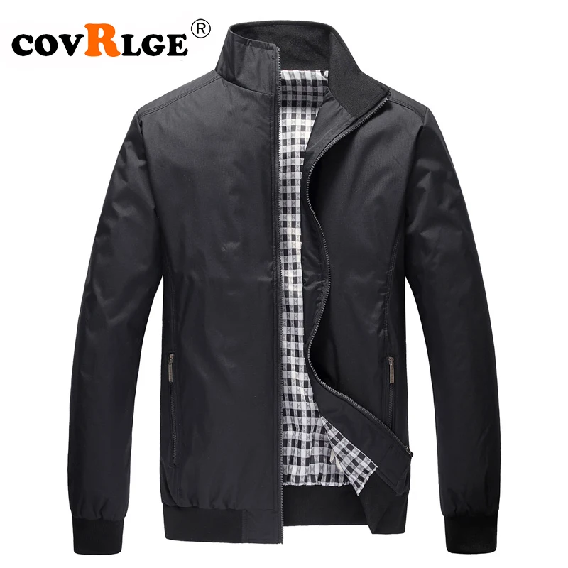 

Covrlge Men's Jackets Plus Size 3XL 2019 Men's New Casual Jacket High Quality Spring Regular Slim Jacket Coat Wholesale MWJ143