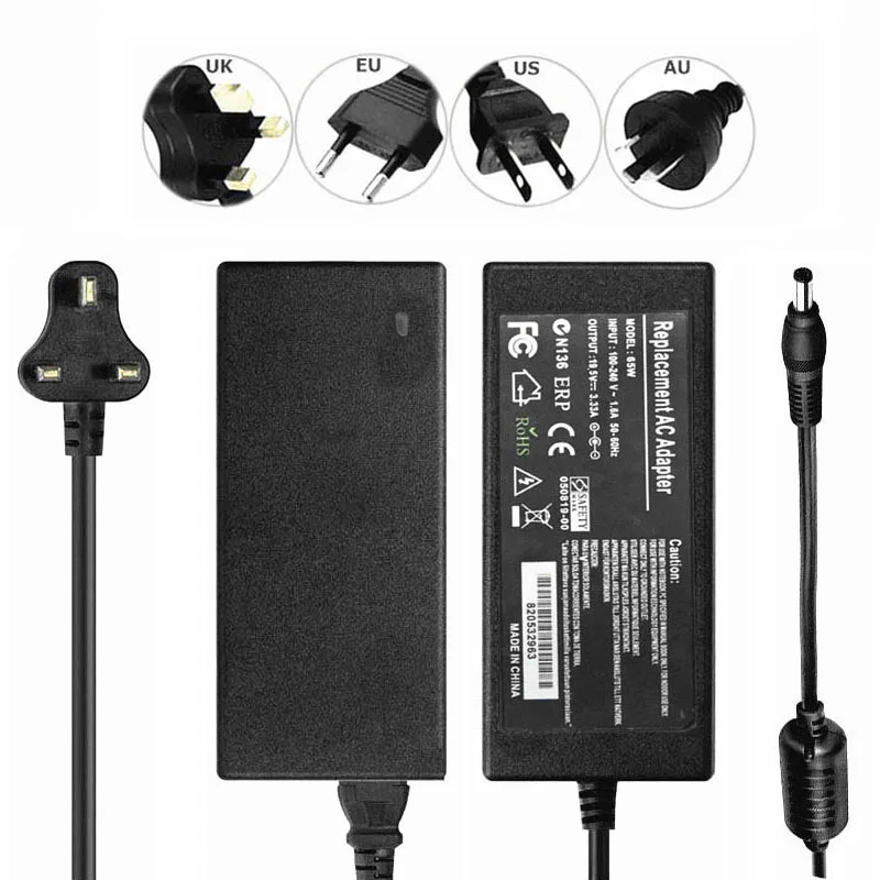

65W 19.5V 3.33A AC Adapter Charger for HP Pavilion PPP09C 4.5*3.0mm