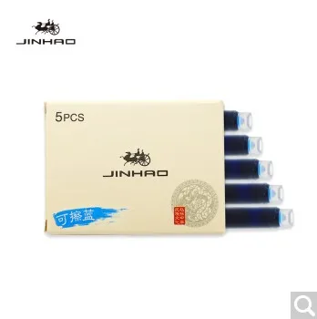 10 шт./лот JINHAO 2 6 мм Калибр Универсальный сменный черный и синий авторучка