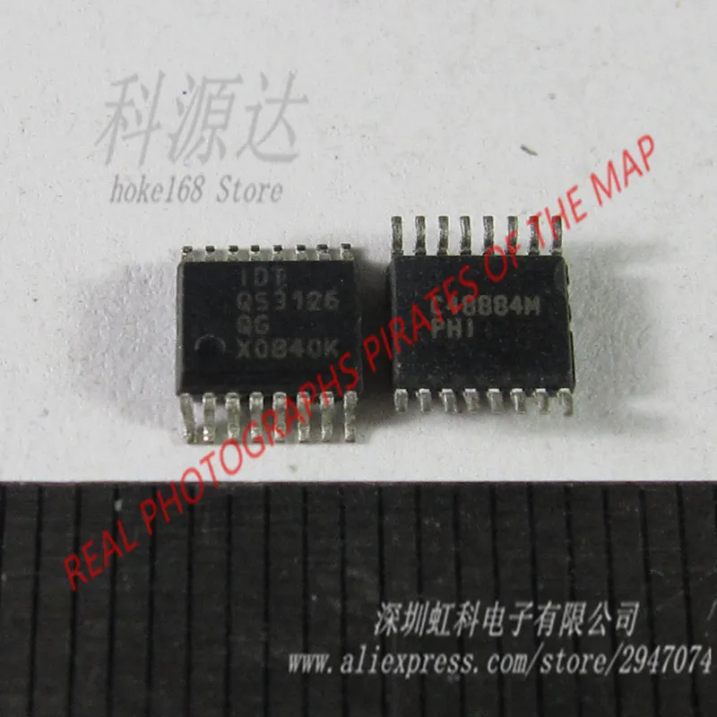 

IDTQS3126QG IDTQS3126 Digital Bus Switch ICs Quad Active High Bus Switch in stock 10pcs/bag bulk