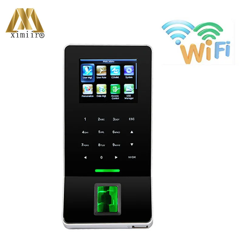 

Standalone fingerprint time attendance system F22 door access control device fingerprint sensor optional IC or ID card reader