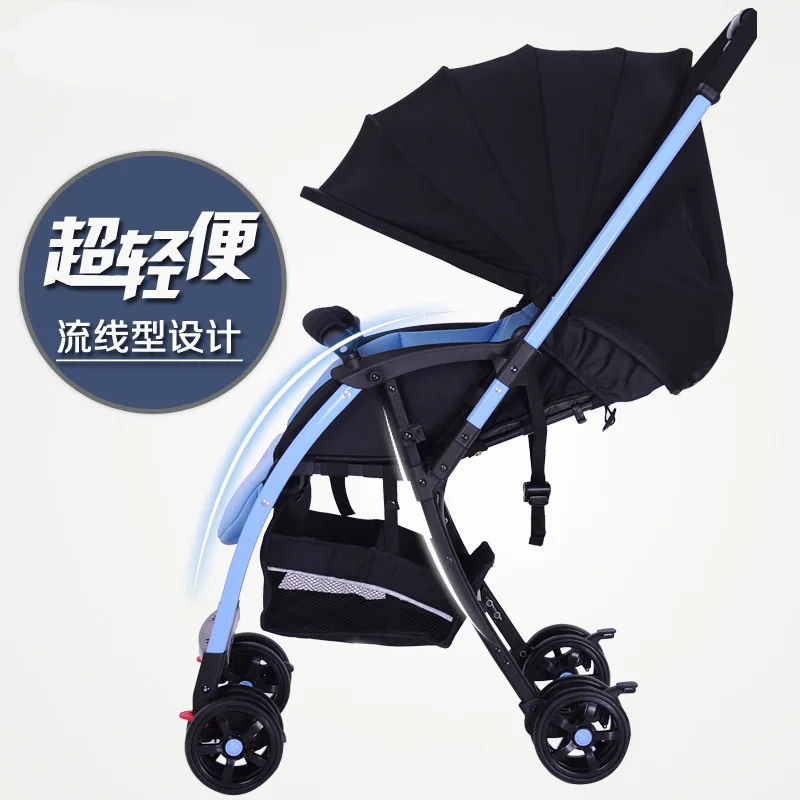 Портативный четыре детская коляска легко складывающиеся коляска интернат детская коляска