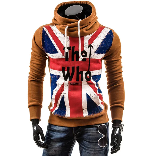 2017 Nuevo Diseño de Moda Para Hombre Sudaderas Con