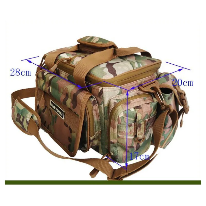 Dream Fishing 28*17*20 см Франция 2000D нейлоновая многофункциональная сумка для приманки