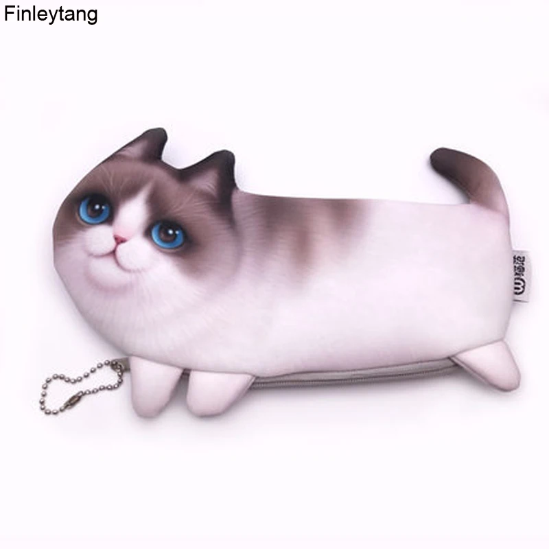 Новинка 2017 пенал Kawaii для кошек канцелярские принадлежности школьные креативная