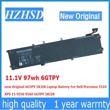 11.1V 97wh 6GTPY new Original 5XJ28 Laptop Battery For Dell Precision 5510 XPS 15 9550 9560 6GTPY 5XJ28 11.1V 97wh 6GTPY new Original 5XJ28 Laptop Battery For Dell Precision 5510 XPS 15 9550 9560 6GTPY 5XJ28