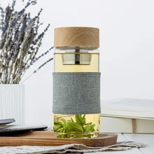 Прочная прозрачная креативная двухслойная стеклянная чашка, безопасное питьевое стекло es, чашки Vidro, стеклянная посуда, бутылки, стеклянные принадлежности 50M1082