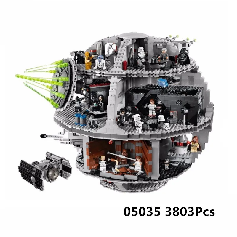 

Lepin 05035 Death Star Building Block Bricks Toys Compatible Legoinglys 10188 Wars Children Educational Birthday Toys Gifts