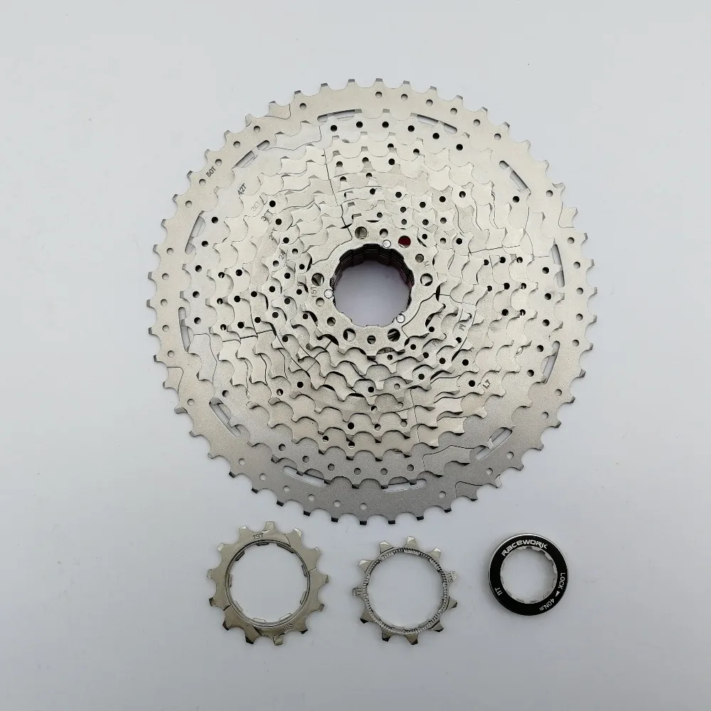 Алюминиевый кронштейн RACEWORK для шлема MTB 11 скоростей 50 т сверхлегкая 532 г Система