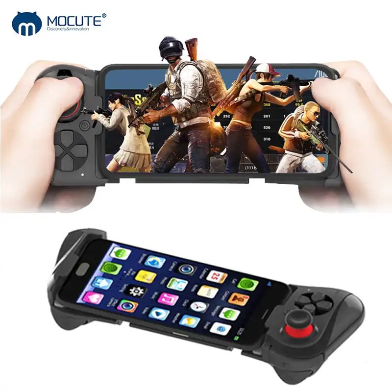 Mocute 058 Bluetooth Gamepad Mobile Gaming Wireless Joystick Remote Controller Telescopic Game Pad For Android Phone Game Gamepads Aliexpress