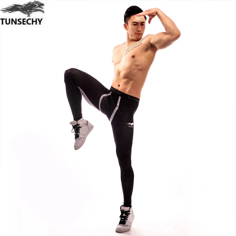 TUNSECHY winter Top quality New thermal underwear men underwear compression quick drying thermo underwear men Long Johns