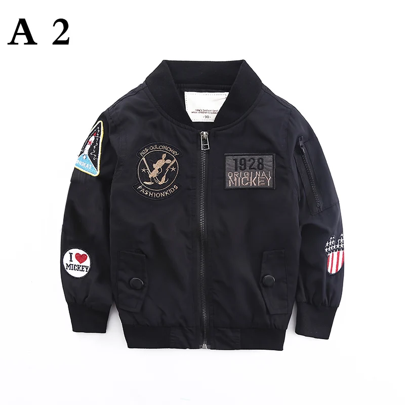 Jackets Boy Coat Bomber Jacket Denim BoyS Windbreaker Girls Jacket Letter Print Kids Children Jacket