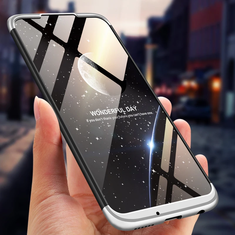 

case For Motolora Moto G7 cover 360 Degree Full Protection Hard PC Shockproof Matte on For Motolora Moto G7 Plus G 7 case coque