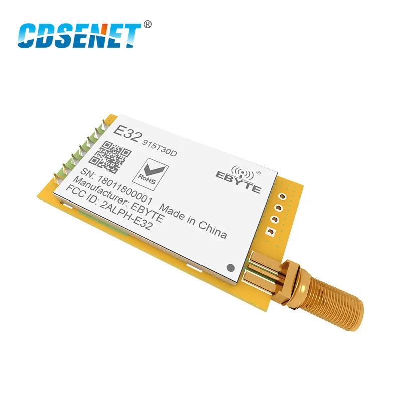 LoRa SX1278 SX1276 915 МГц радиочастотный модуль дальний радиус действия 1 Вт беспроводной