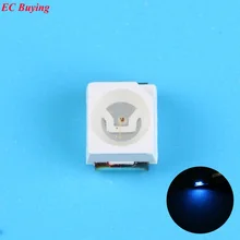 500 шт. ультра яркий светодиодный 3528 LED SMD Синий чип поверхностного монтажа 20mA светодиод светодиодный LED 1210 SMT шарик свет лампы DIY практика