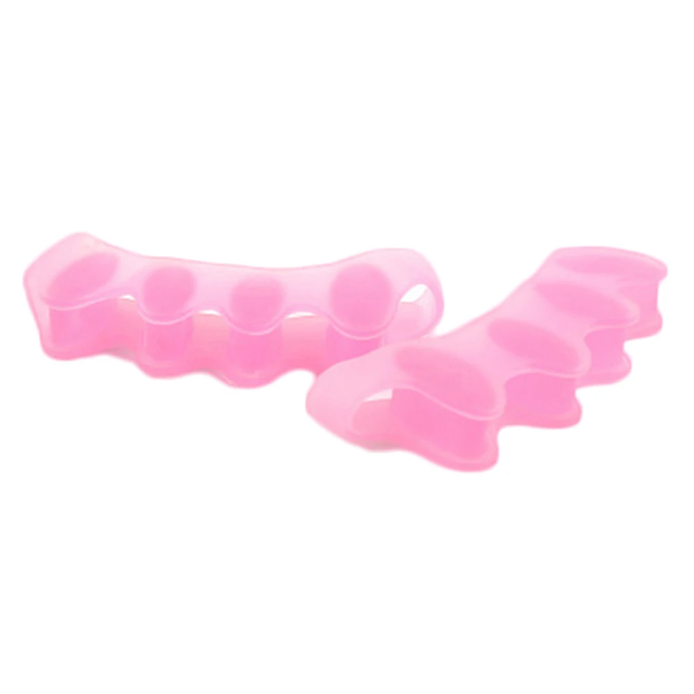 Silicone Toe Straightener Separator Bunion Relief Brace Corrector Foot Treatment
