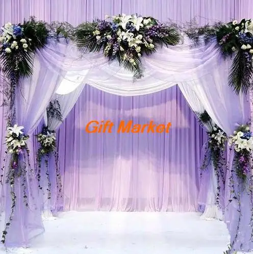 5 Meter Lot Fabric Cloth Wedding Decoration Snow Yarn Fashion Veil 5 Meter Lot Fabric Cloth Wedding Decoration Snow Yarn Fashion Veil Gauze Curtain Car 75cm Width In From Home Garden On