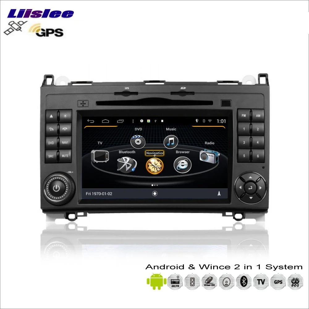 Sale Liislee Car Android For Mercedes Benz Viano / Sprinter W906 CD DVD Player GPS Navi Map Navigation Audio Video Stereo S160 System 4