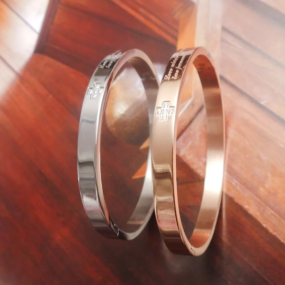 Top Quality show love couple bangle screw brand Fashion Jewelry Cuff