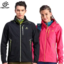 TECTOP мужчины Для женщин один ярус верхняя куртка водонепроницаемый ветрозащитный согреться дышащая куртка кемпинг альпинизм лыжи пальто