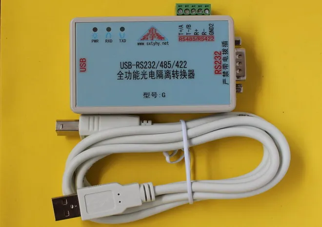 Полнофункциональный Оптический изолированный конвертер USB 2 0 к RS232 RS485 RS422 FTDI FT232RL