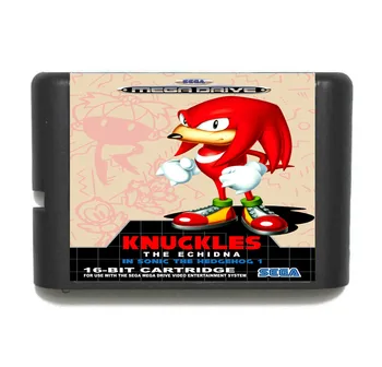 

Sonic Echidna 16 bit SEGA MD Game Card For Sega Mega Drive For Genesis