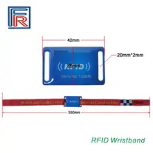 Высокий уровень безопасности 13.56 мГц rfid браслет rfid Ткань тканые Напульсники compitable M1 S50 чип логотипом 1000 шт