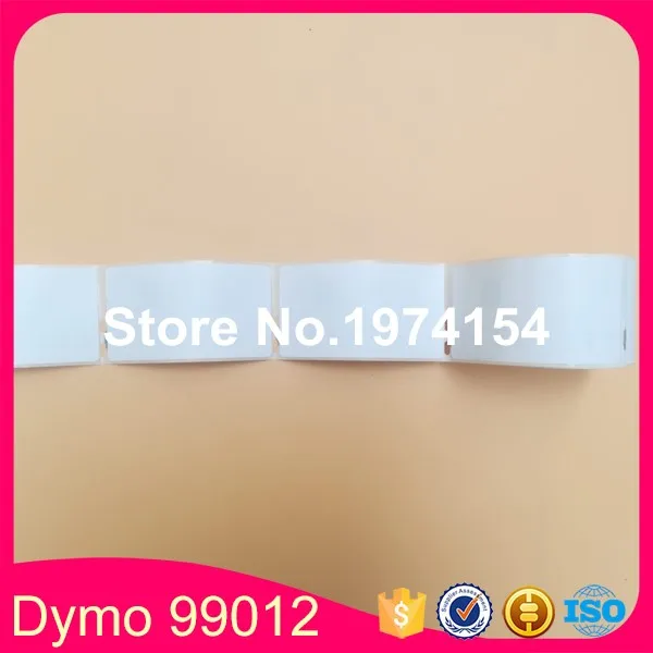 6 рулонов Dymo Совместимые 99012 метки 36 мм* 89 мм 260 шт./Roll совместимые для LabelWriter400 450 450 turbo принтер SLP 440 450