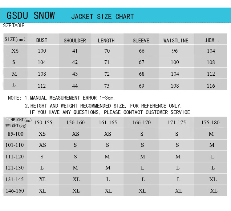 Gsou Snow лыжный костюм женский зимний теплый-30 Открытый ветрозащитный водонепроницаемый спортивный сноуборд куртка Размер XS SML