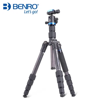 

Benro IF19C Carbon Fiber Tripod Portable Travel Tripods For Camera Reflexed Monopod Max Loading 8kg