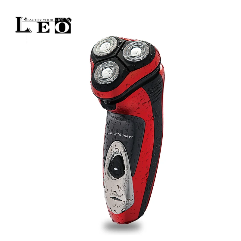 

PRITECH Brand Waterproof Rechargeable Men's Shaver With Three Float Heads Electric Razor Use With Sideburn Trimmer