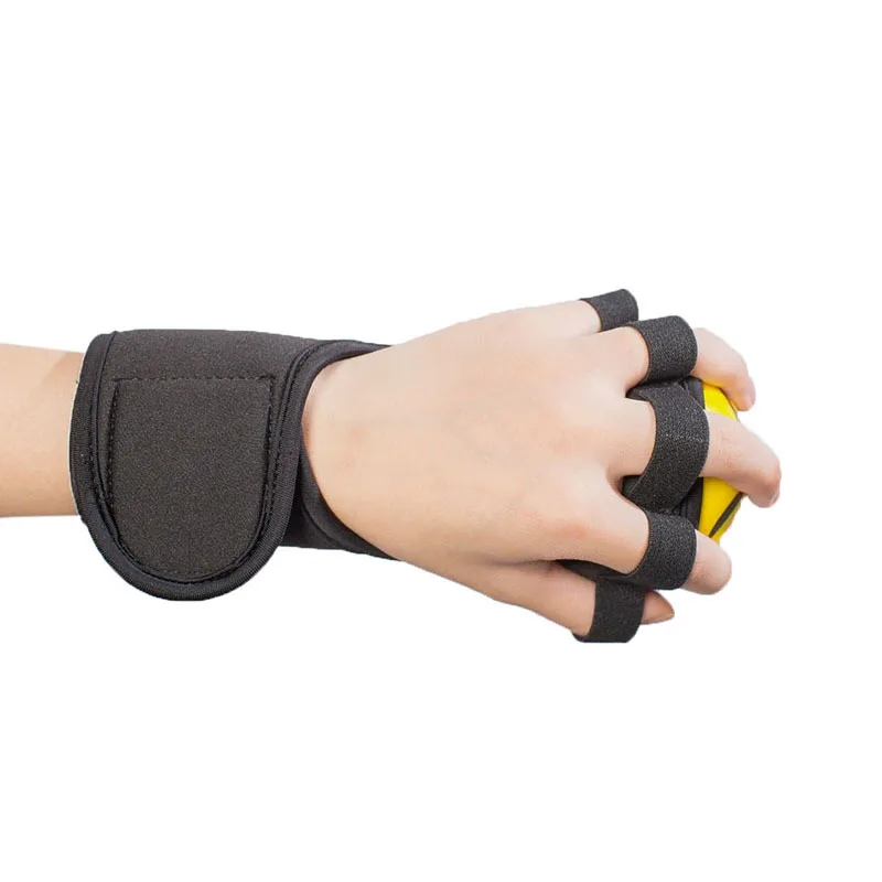 Hemiplegia реабилитационное тренировочное оборудование сцепление Втулка с отверстиями для шариков эластичный пояс сила пальцев Упражнение гибкий тренажер силы руки