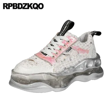 

sneakers platform designer shoes women luxury 2019 flats genuine leather white factory direct high quality breathable trainers