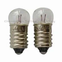 Хорошая! Миниатюрная лампа освещения E10 10x23 2В 0.06a 10 шт. A031