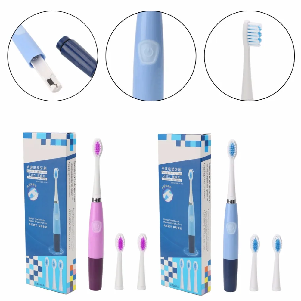 

Battery Electric Toothbrush For Adult Oral Care Sonic Electronic Toothbrushes