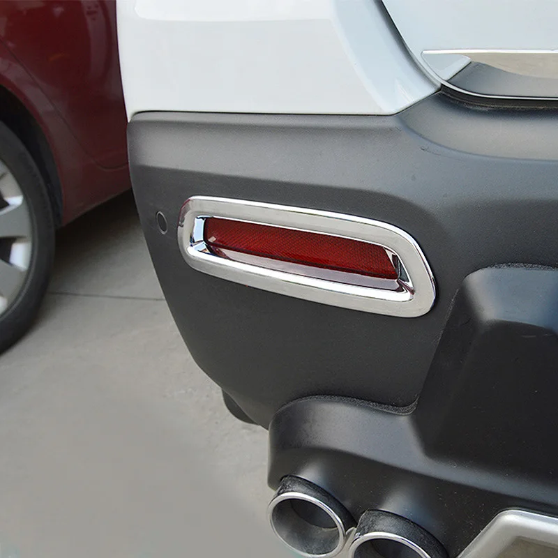 Автомобильный детектор крышки tyling ABS хромированная лампа задний хвост противотуманная фара отделка молдинг Для Chevrolet Trax 2шт