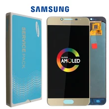 AMOLED 5," ЖК-дисплей для Samsung Galaxy C5 C5000 ЖК-дисплей с сенсорным экраном дигитайзер сборка для Samsung Galaxy c5 жк-дисплей