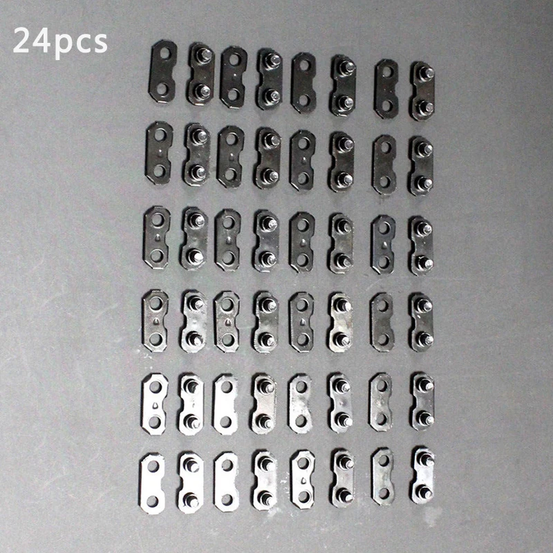 

24 Set 3/8" 050-058 Chainsaw Master Link Repair Preset Straps for Oregon #72 #73