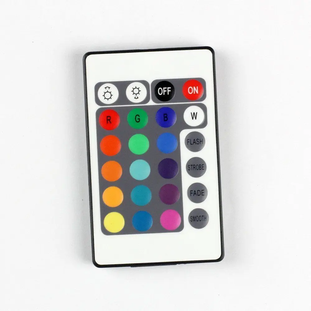 RGB LED Controller Wireless Dimmer DC 12V 16 Static Colors 4 Modes 24 Keys IR Remote Controller for Flexibel RGB LED Strip Light