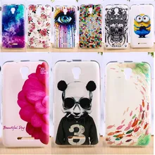Soft TPU Phone Cover For Alcatel OneTouch Pixi First 4024 Cases Anti-Knock DIY Painted Cell Phone Housings