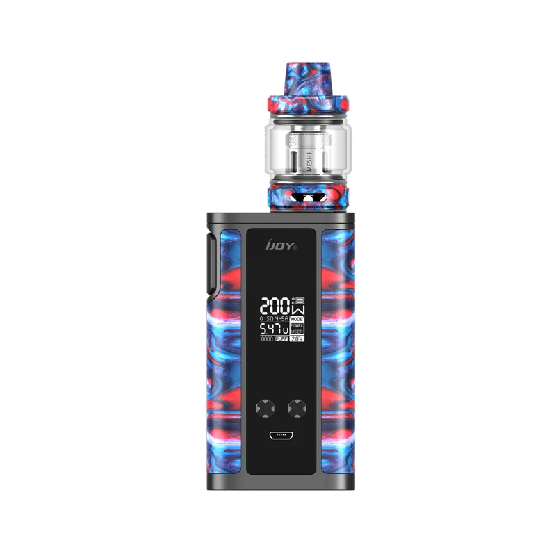 Original IJOY CAPTAIN RESIN KIT Powered by 20700 batteries 6000MAH with top filling CAPTAIN RESIN Tank Electronic Cigarette vape 01 (4)