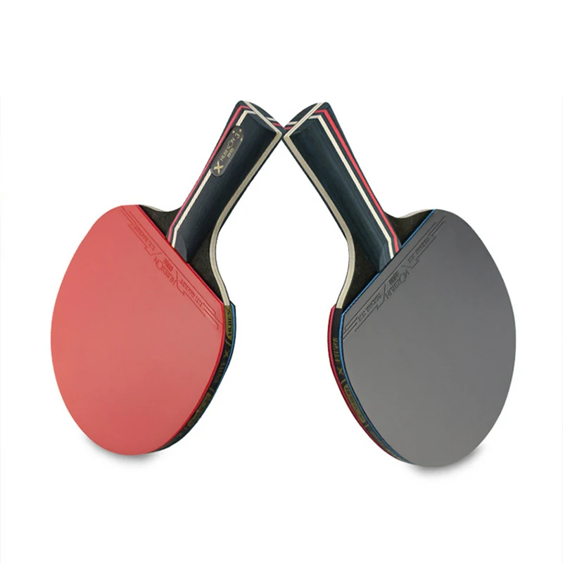 Новый Настольный теннис летучая мышь ракетка PingPong весло длинная короткая ручка