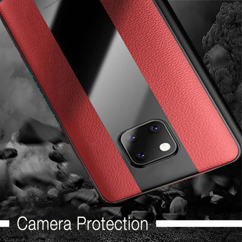 Чехол для huawei p20 pro lite роскошный чехол mate 20 чехол для телефона s mate20lite тонкий кожаный защитный чехол 20pro 20lite светильник бампер