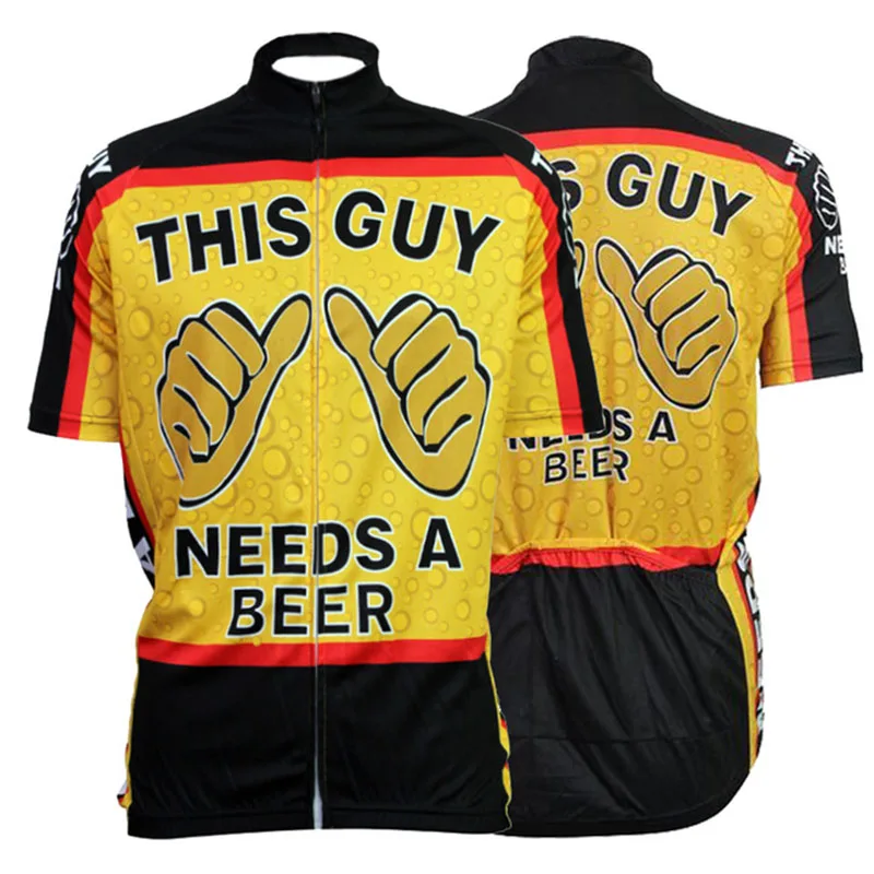 Мужская одежда для езды на велосипеде, Джерси, ретро, Быстросохнущий велокостюм из флиса, анти-пот, короткий Майо Roupa Ropa De Ciclismo Hombre Verano - Цвет: Цвет: желтый