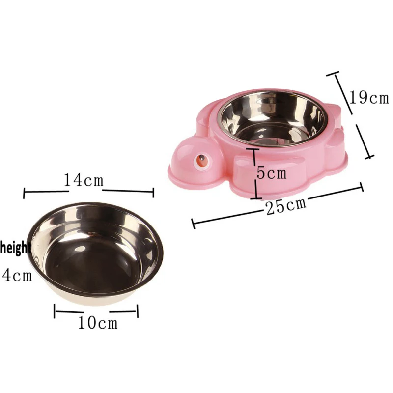Краб форма черепаха питатель для домашних животных миски для собак еда противоскользящая одинарная пищевая чаша для воды товары для щенков